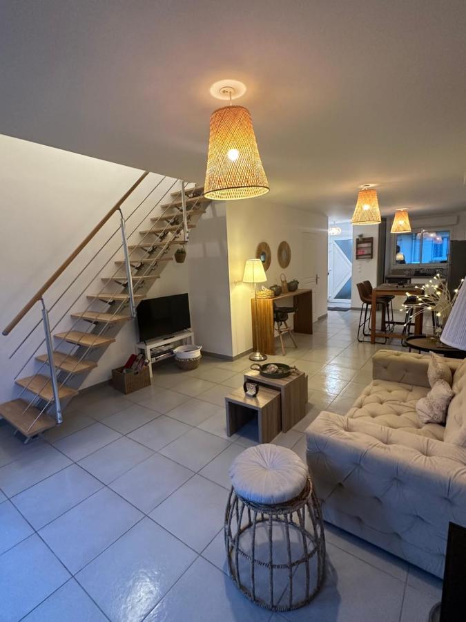 Le Brise Lame Maison Neuve A 2 Pas De La Plage เลอปอร์เตล ภายนอก รูปภาพ