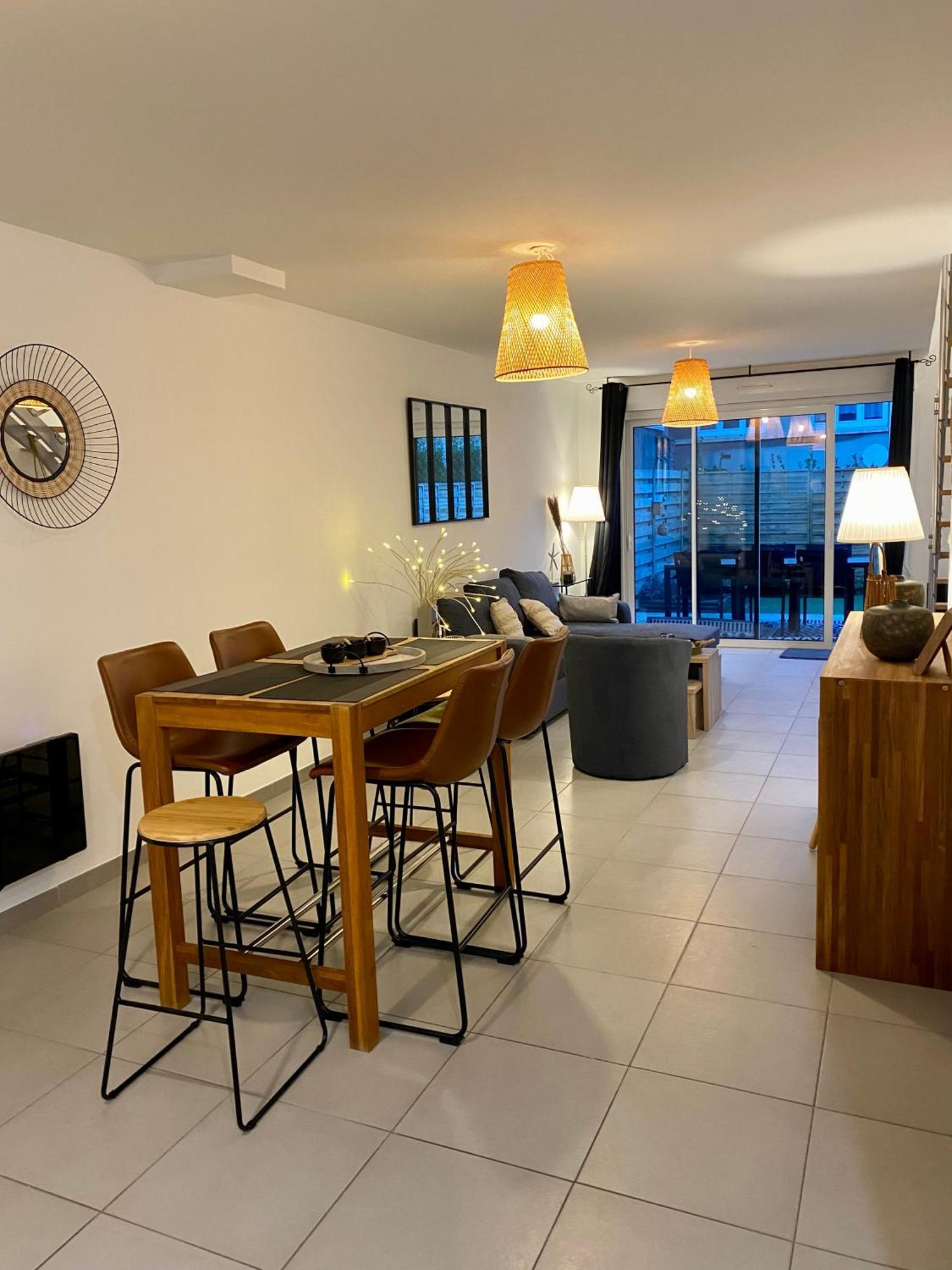 Le Brise Lame Maison Neuve A 2 Pas De La Plage เลอปอร์เตล ภายนอก รูปภาพ