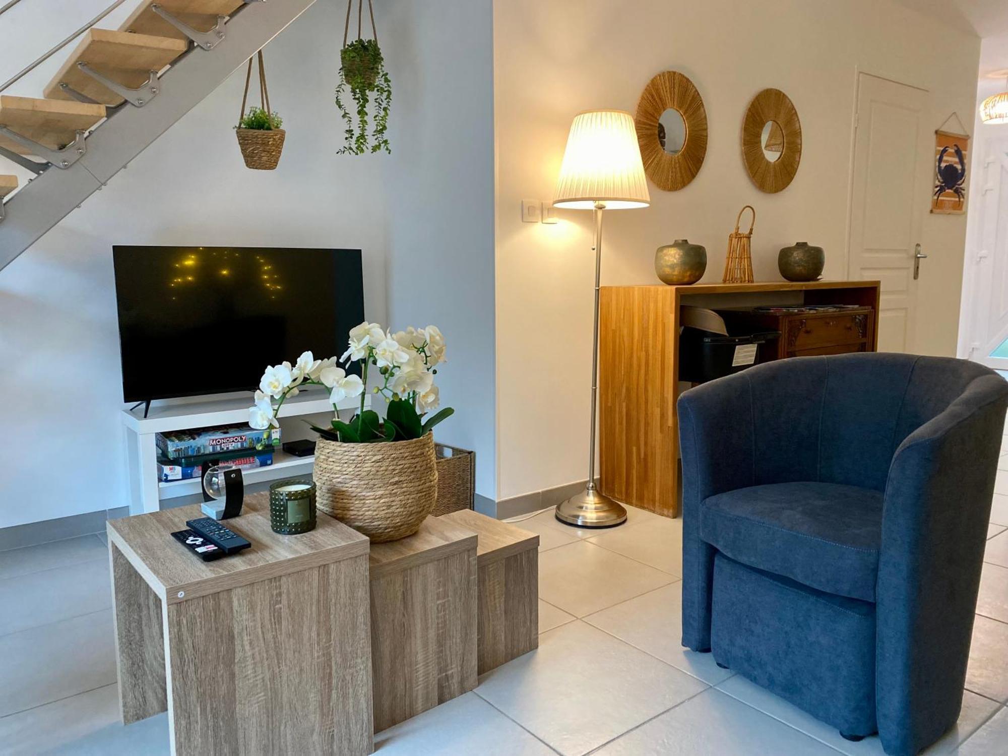 Le Brise Lame Maison Neuve A 2 Pas De La Plage เลอปอร์เตล ภายนอก รูปภาพ